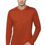 Allen Solly Men's 100% Cotton Regular Fit T-Shirt