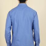 Men's Cotton Classic Fit Checkered Formal Shirt