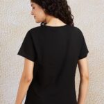 Amazon Brand - Symbol Women's Cotton Regular Fit T-Shirt