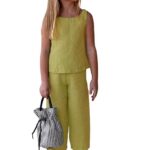 CUTIECRAZE Cuticraze Girls Cotton Solid Coords Set