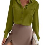 GRECIILOOKS Shirt for Women Stylish  Long Shirt for Women