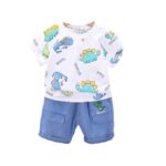 Indhrani T-shirt and Short Set for Baby Boys