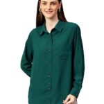 KOTTY Women's Flowy Comfort with Understated Appeal Shirt