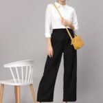 Style Quotient Women Solid Polycotton Regular Formal Shirt