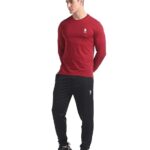 U.S. POLO ASSN. Men Comfort Fit Heathered Cotton I655 Regular Fit T-Shirt - Pack of 1