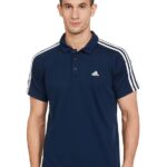 adidas Men's 100% Cotton Regular Fit Polo T-Shirt