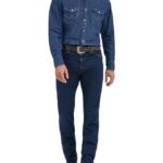 Wrangler Men's Authentic Cowboy Cut Work Western Long-Sleeve Shirt