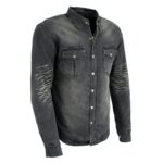 Milwaukee Performance Men's Denim Biker Shirt With Aramid (Black, Small)